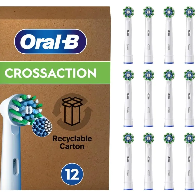 Oral-B 欧乐B Pro CrossAction 电动牙刷刷头，12 件