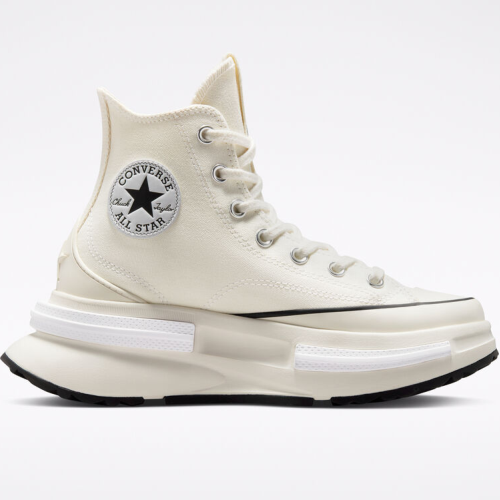 史低价！Converse 匡威 Run Star Legacy CX 白色夹心厚底帆布鞋
