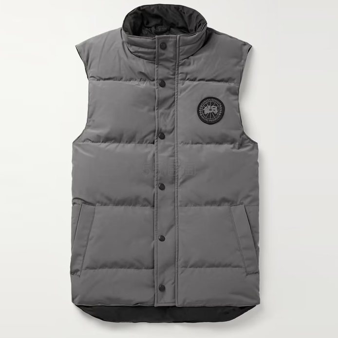 CANADA GOOSE 加拿大鹅 Garson 黑标男士羽绒马甲 灰色