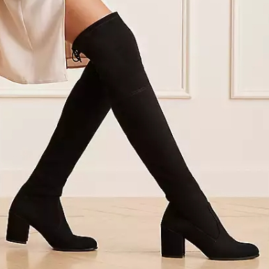 降价！Stuart Weitzman 经典 TIELAND 过膝靴