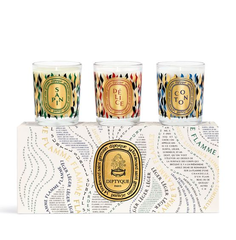 美站好价！Diptyque 节日限定小蜡烛三件套