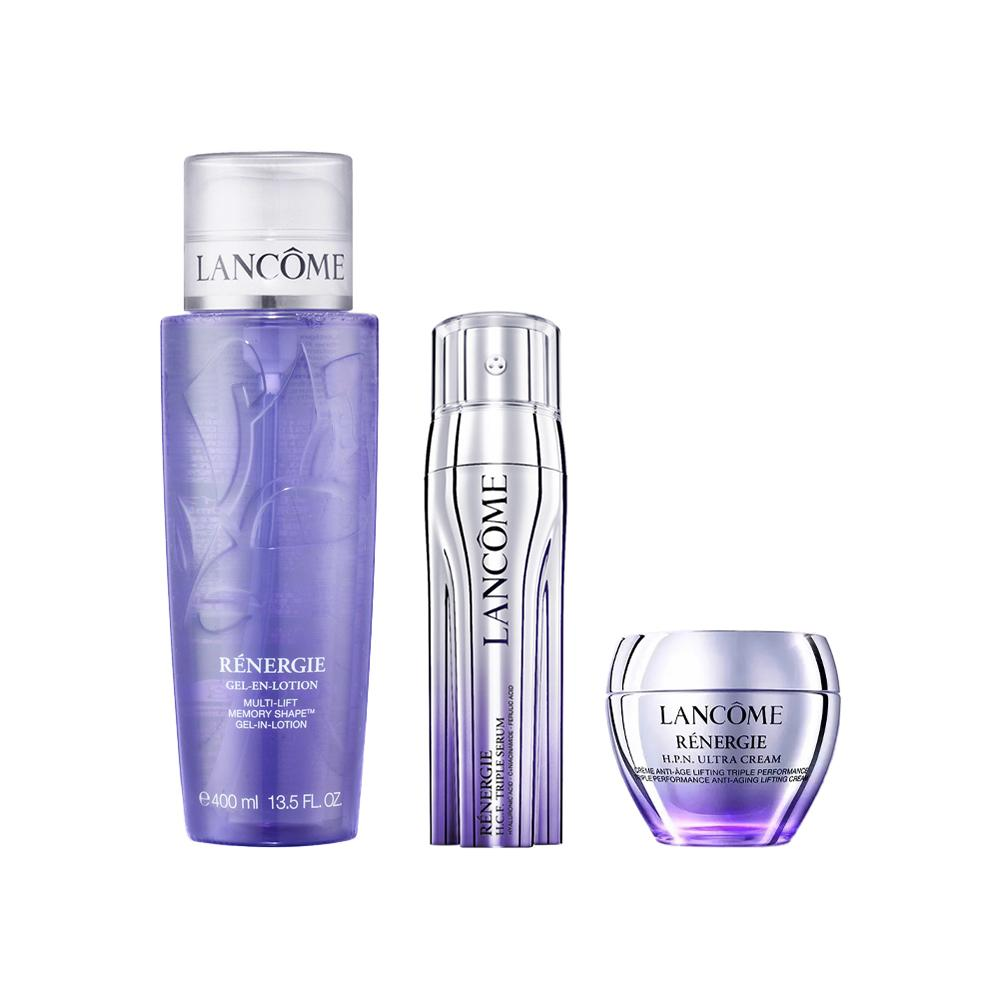 LANCOME 塑颜三重紧致焕颜套装 三管精华50ml+新塑颜凝露水 400ml+百肽霜 50ml 套装