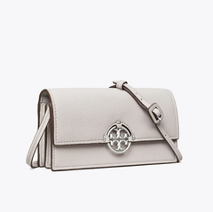 降价！Tory burch MILLER 烟灰色斜挎包