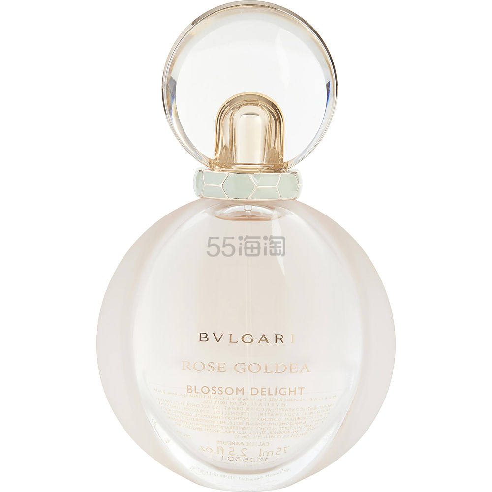 【包税】【简装】BVLGARI 宝格丽 欢沁玫香 女士香水 EDP 75ml（白盒或无盖）