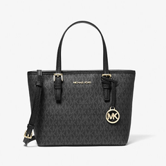 Michael Kors CA Jet Set 旅行超小号徽标拉链托特包