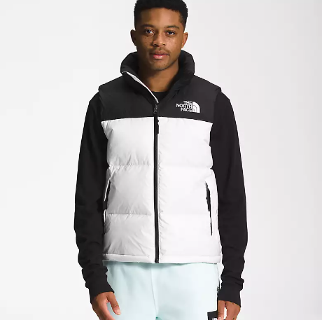 THE NORTH FACE 黑白 1996 Retro Nuptse 羽绒马甲