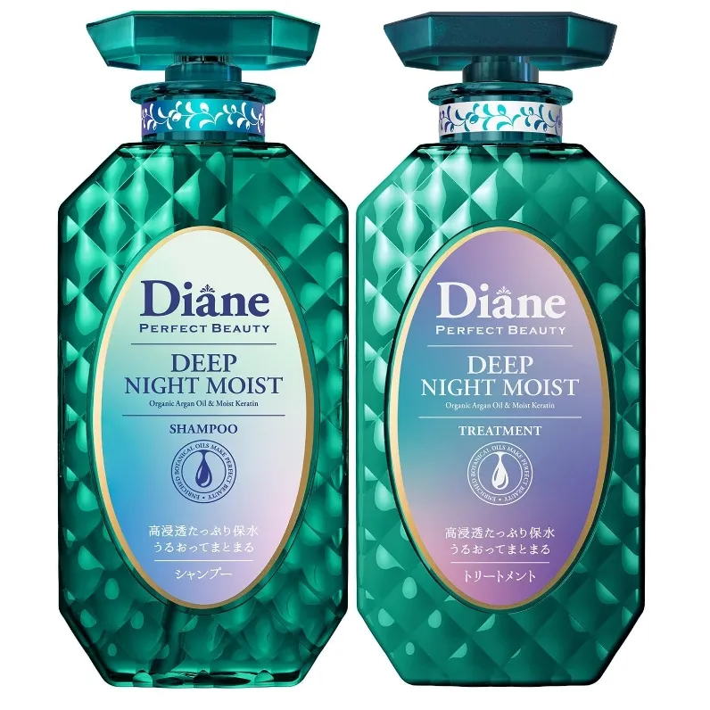 Moist Diane 深夜滋润洗护套装 450ml*2 月光浆果香味