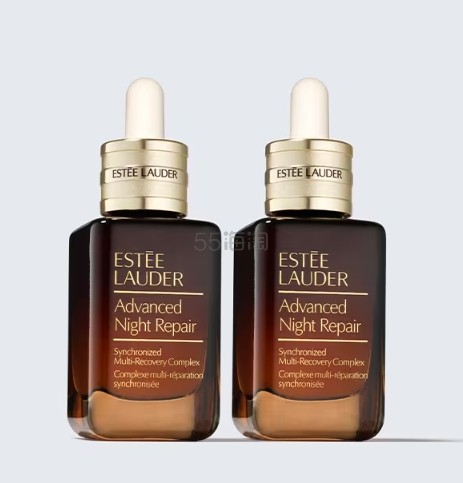 【限时高返12%】Estee Lauder 雅诗兰黛小棕瓶双瓶精华 50ml*2