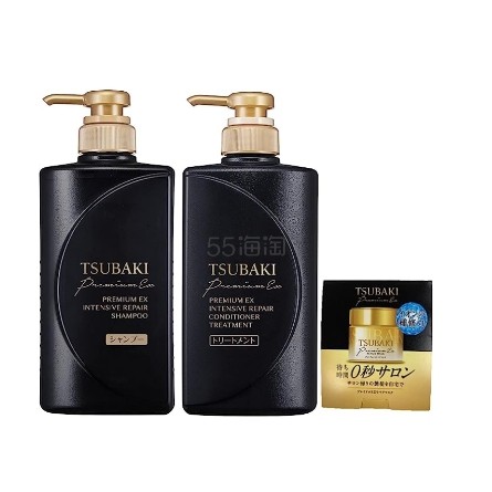 TSUBAKI 丝蓓绮优质修护型洗护套装 490ml*2