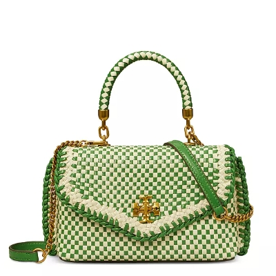 Tory Burch 汤丽柏琦 Mini Kira Woven 手提包