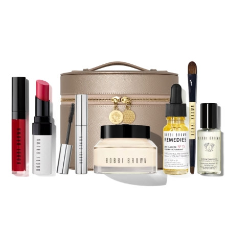 Bobbi Brown 芭比波朗维 Best And Brightest 热门8件套（价值$239）+赠自选3件套