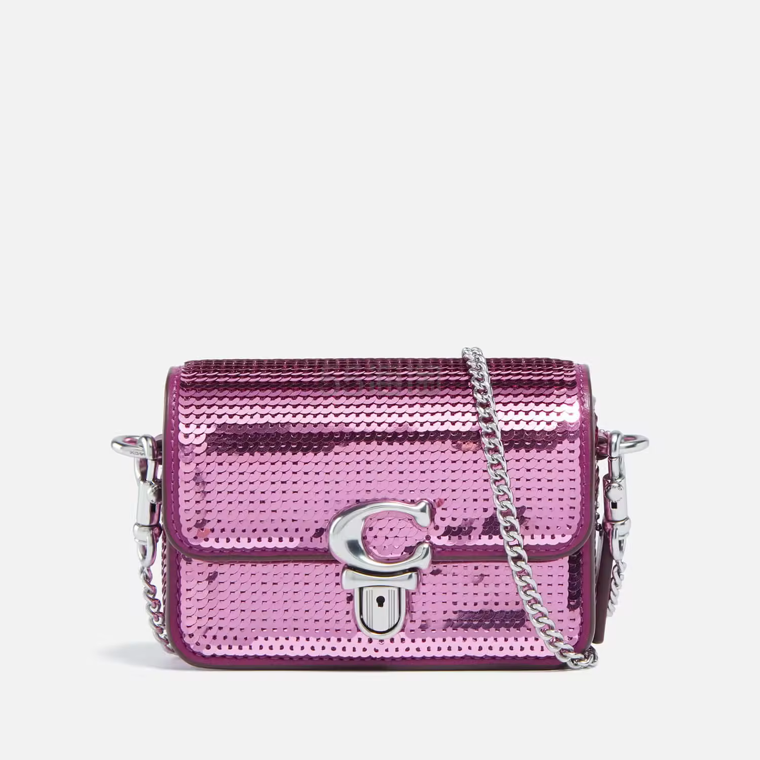 Coach 蔻驰 Studio 12 Sequined 链条包