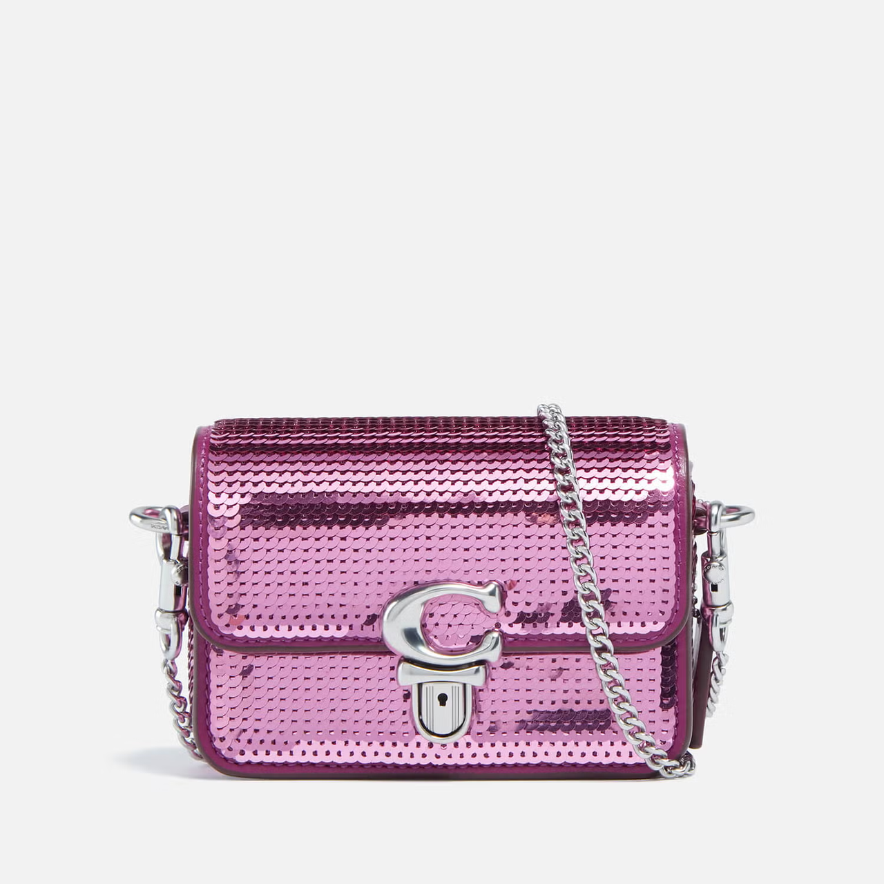 Coach 蔻驰 Studio 12 Sequined 链条包