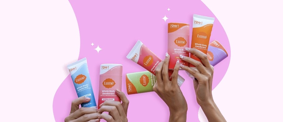 Lume Deodorant是一家来自美国主打身体除臭的个护