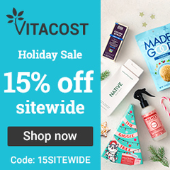 Vitacost：双十二全场营养食品促销