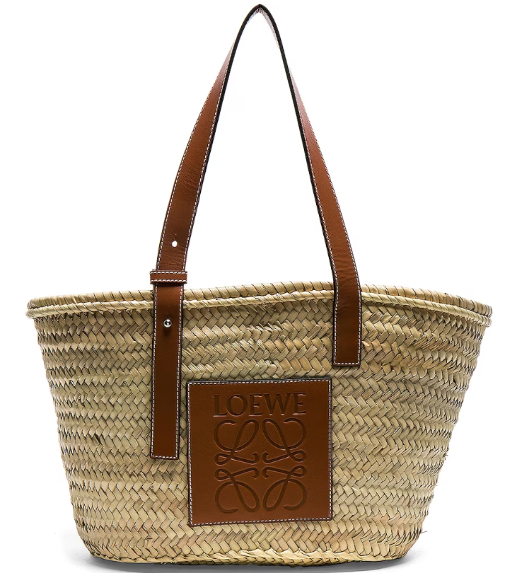 LOEWE 中号草编篮
