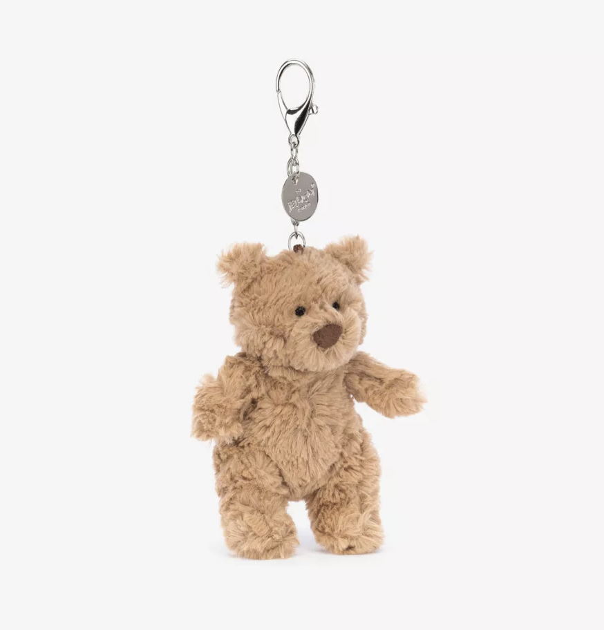 补货！Jellycat Bartholomew Bear 巴塞罗那熊挂件
