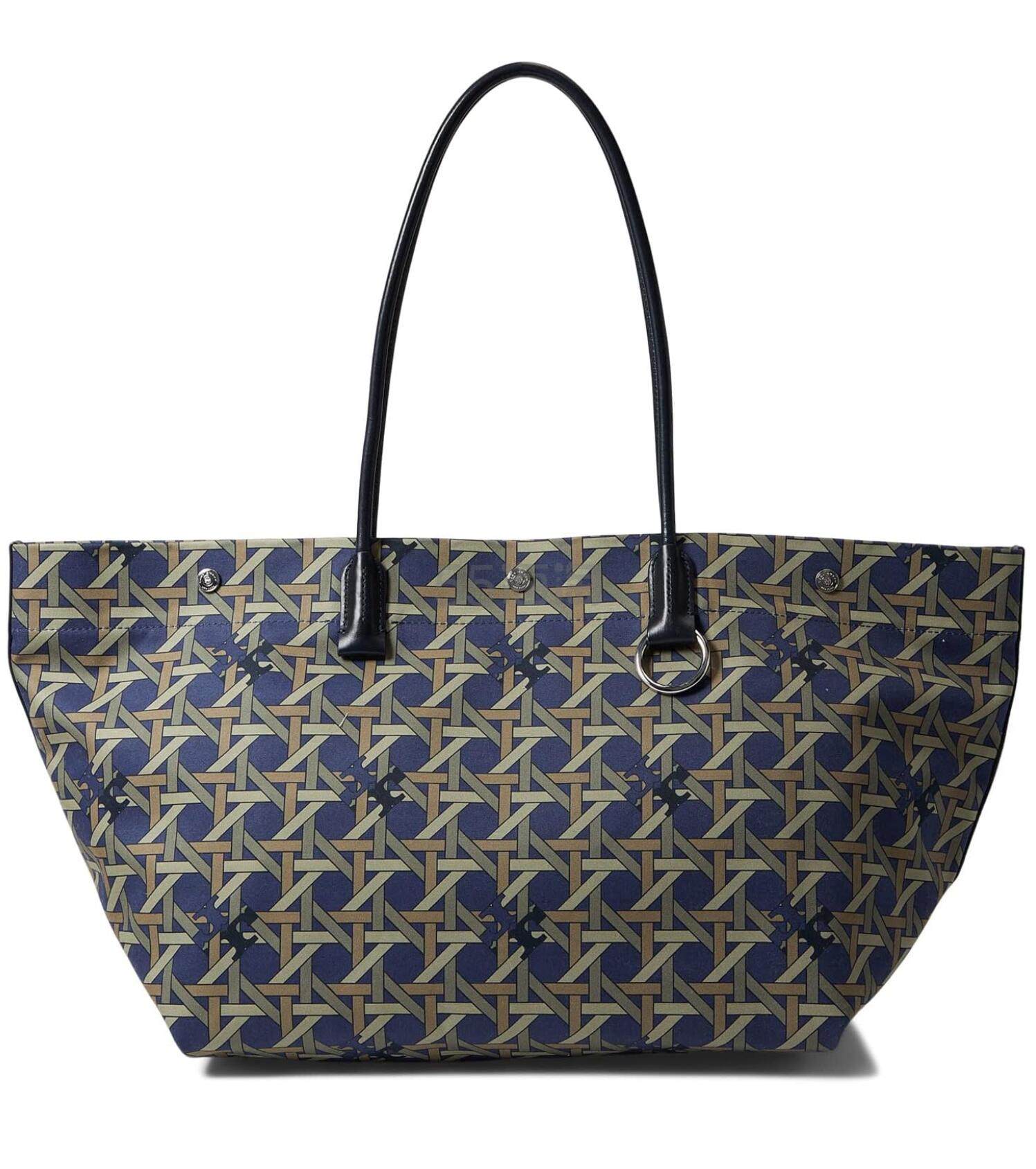Tory Burch 汤丽柏琦 Basketweave 印花托特包