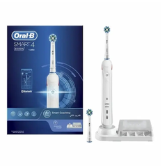 上新！Oral B 欧乐B Smart4 4000N系列圆头电动牙刷 - 白色