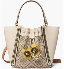 Tory Burch 汤丽柏琦 T MONOGRAM MCGRAW 蜻蜓系带包