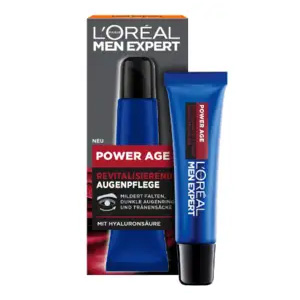 【含税直邮】L'Oréal 欧莱雅 Power Age 男士抗皱紧致保湿眼霜 15mL