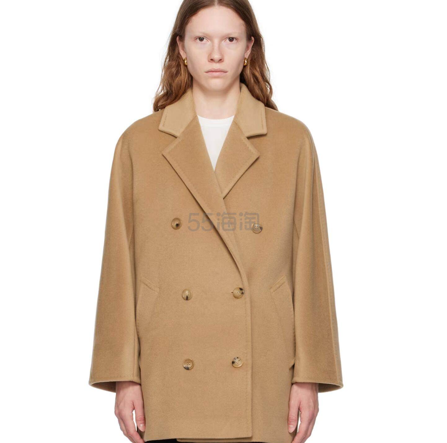 Max Mara 驼‮短色‬款大衣101801
