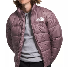 美官$320！THE NORTH FACE 北面 2000 Quilted Zip Front 灰紫色羽绒服