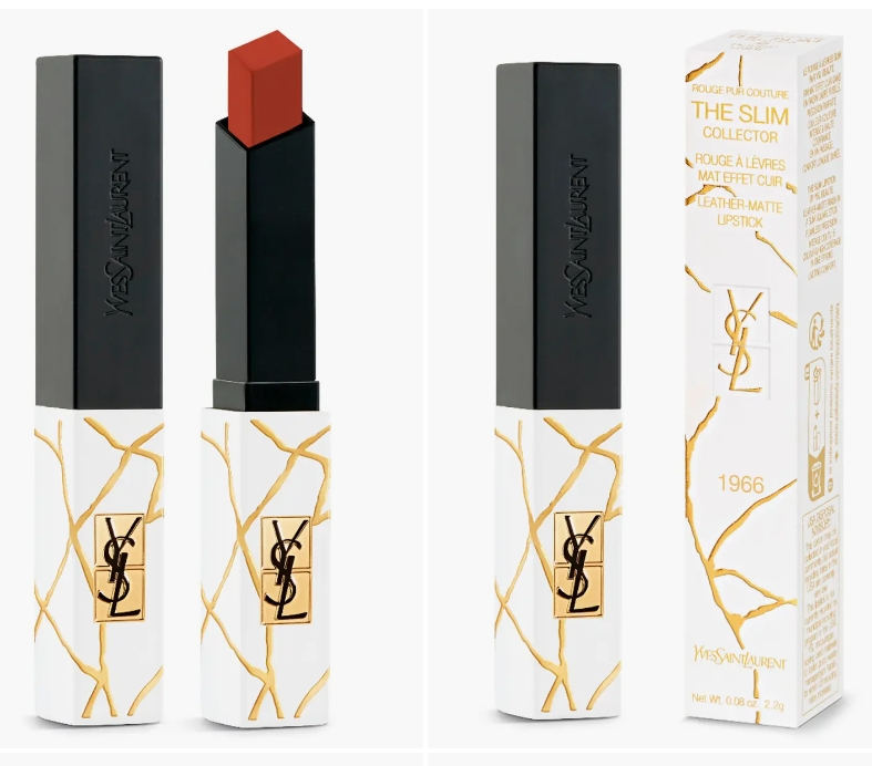 YSL 圣罗兰2023年圣诞限定小黑条口红 1966号色