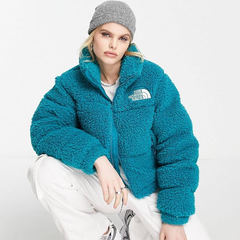 The North Face 北面 Nuptse 拉链短款卫衣
