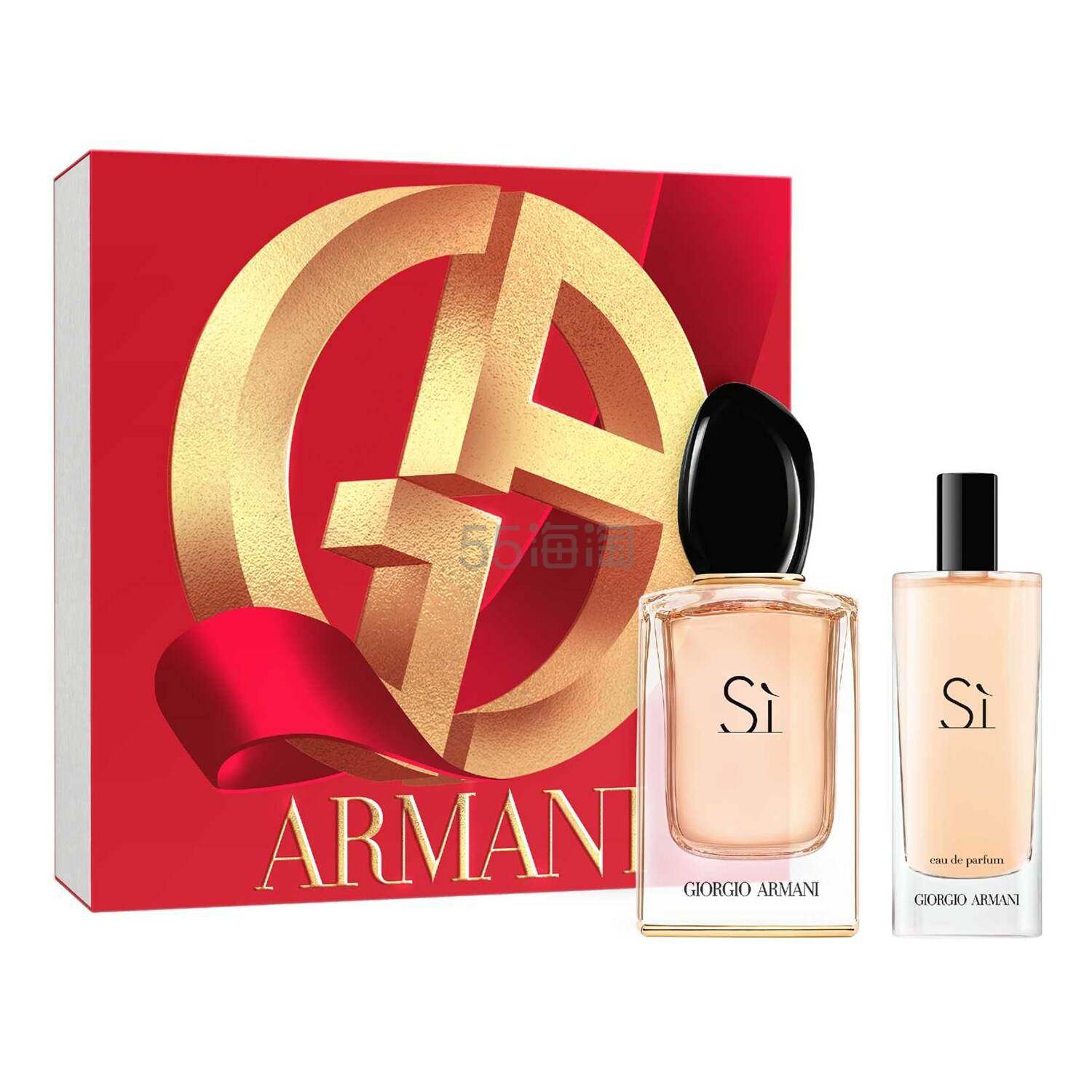 【包邮含税】Giorgio Armani 乔治·阿玛尼 Sì挚爱女士香水礼盒套装 EDP 50ml+15ml