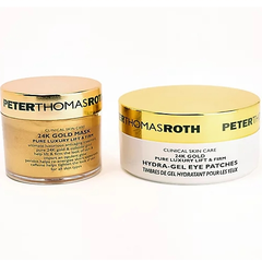 Peter Thomas Roth 彼得罗夫24K黄金眼膜 60片 + 24K紧致面膜 50ml