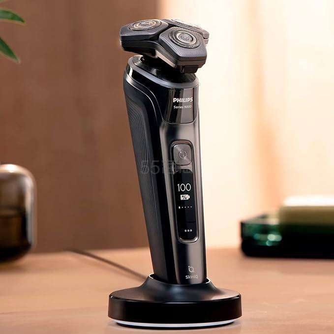 Philips 飞利浦 9000系列 S9987/55 智能光感电动剃须刀（配无线清洁中心）