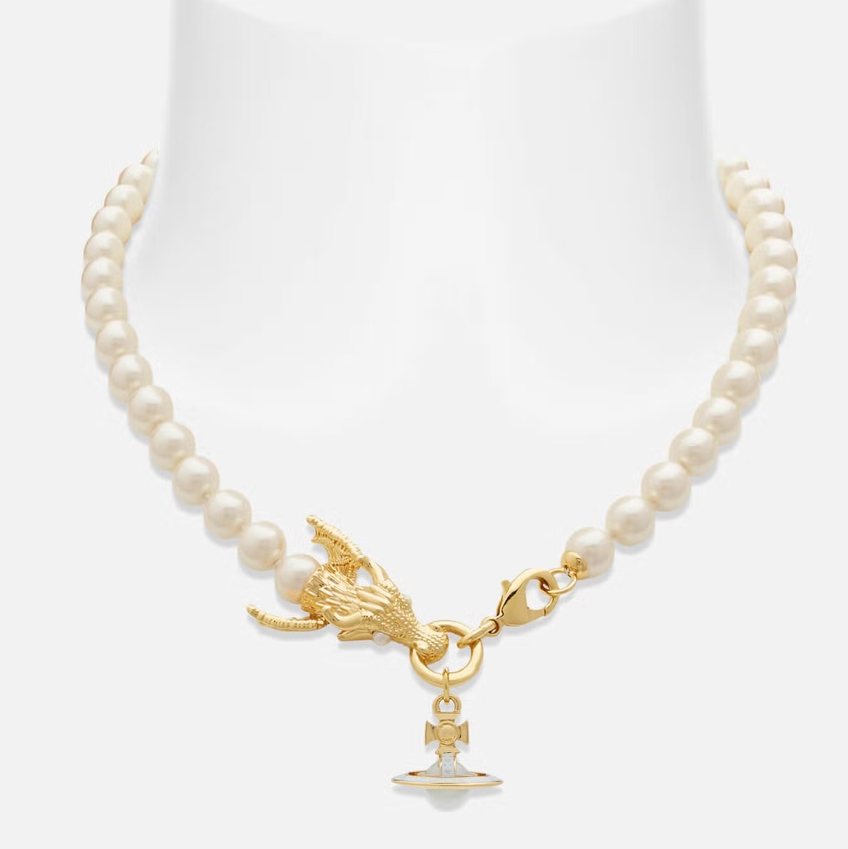 新品速递！Vivienne Westwood 西太后龙年限定珍珠项链