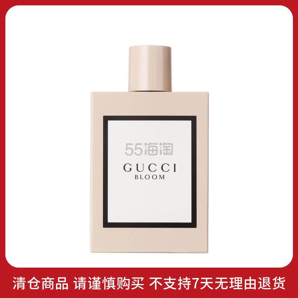 GUCCI 花悦绽放女士淡香精 高雅花香木质调 100ml