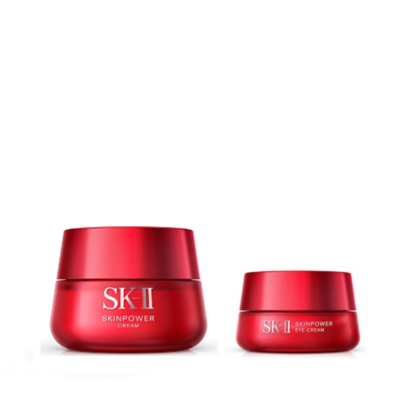 SK-II 赋能焕采精华霜与眼霜套装 80g+15g