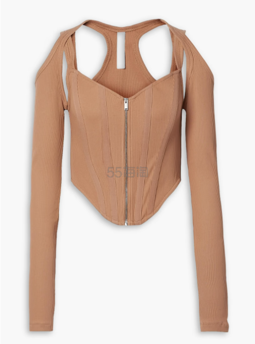 Dion Lee 裸色鱼骨长袖