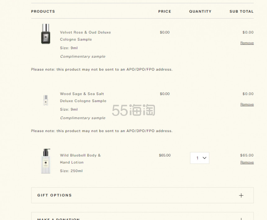 Jo Malone 美国：优惠码日常更新 1/3