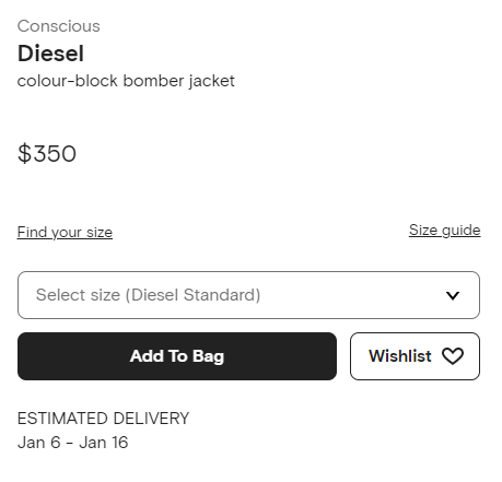 王鹤棣朴宰范同款！Diesel 拼色飞行员夹克