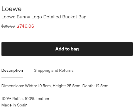 美站好价！Loewe 兔年新款兔子草编篮