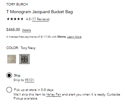 Tory Burch 汤丽柏琦 T Monogram Jacquard 水桶包双色可选