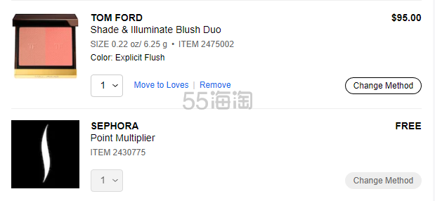 【会员4倍积分】TOM FORD 汤姆福德双色腮红