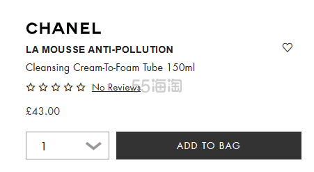 补货！Chanel 香奈儿山茶花洁面 150ml