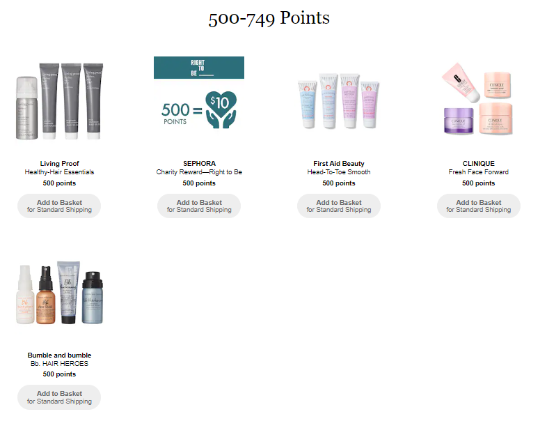 Sephora：积分兑换专区更新 7/14