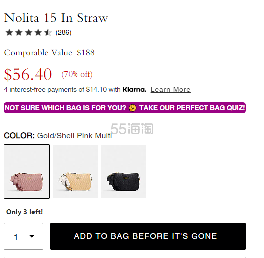 Nolita 15 SHELL PINK MULTI