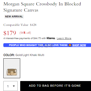 Coach 蔻驰 Morgan Square 新款小方盒