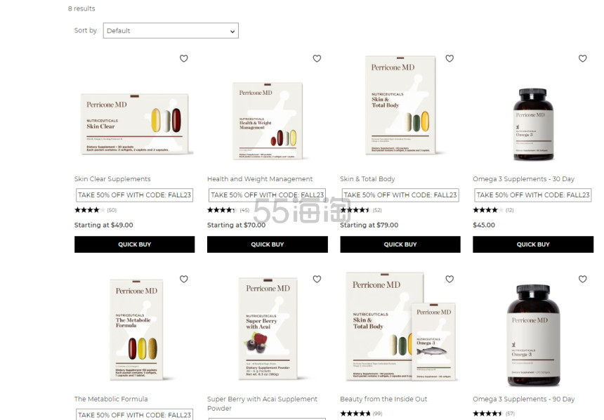 Perricone MD 裴礼康：多款保健品大促 入手皮肤与身体管理套装