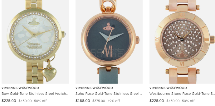 Shop Premium Outlets：Vivienne Westwood 西太后手表热卖