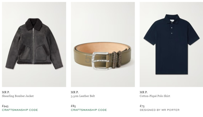 Mr.Porter 亚太站：精选时尚 MR P. 品牌