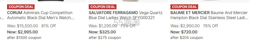 Jomashop：精选腕表每周特惠 TISSOT、SEIKO等好价