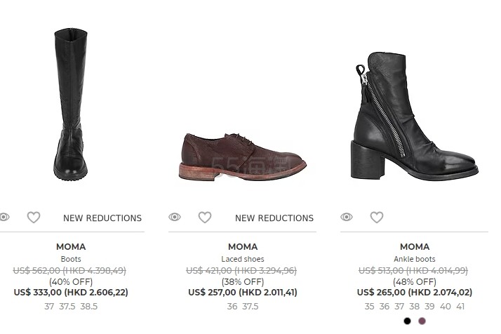 Yoox Asia：意大利手工制鞋！MOMA 美鞋专区